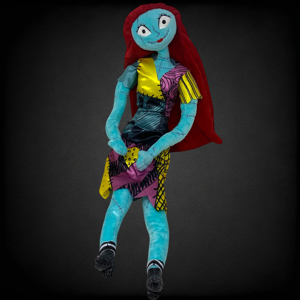 Disney Nightmare Before Christmas Sally 24" Poseable Plush Doll Bendable Wire
